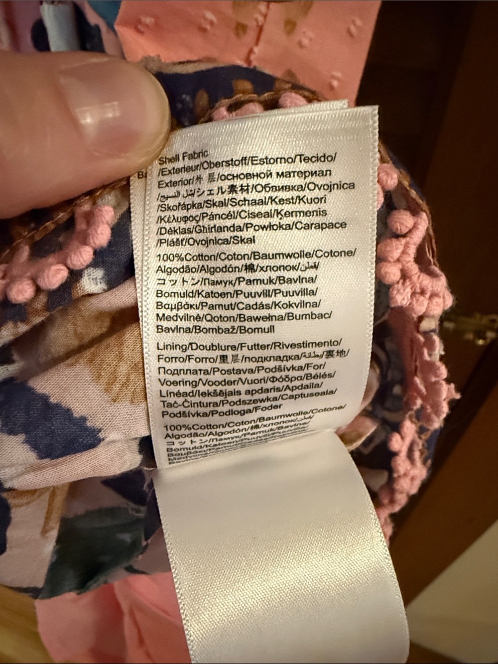 FARM Rio Pink Seashell Tapestry Mini Dress - Picture 9 of 10